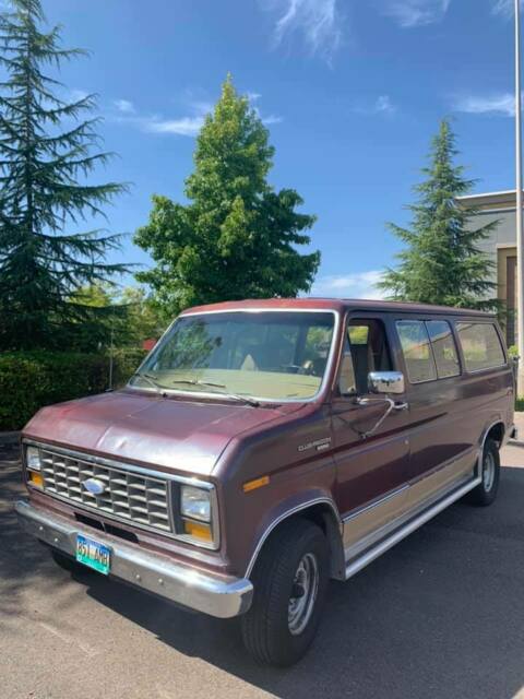 1983 ford e-150 xlt club wagon econoline van