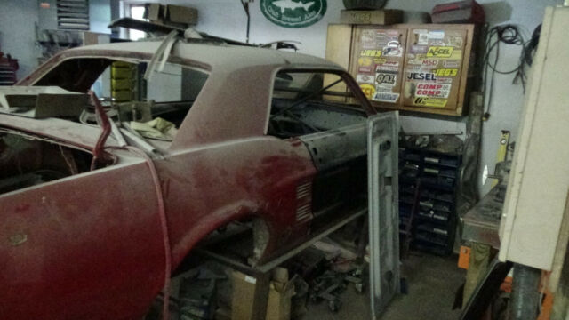 67 mustang project car w/parts car, all new body panels some engine parts nr