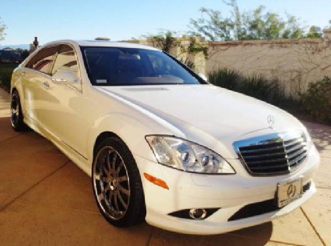 white 2007 mercedes-benz s-class s550 sedan in granada hills, ca