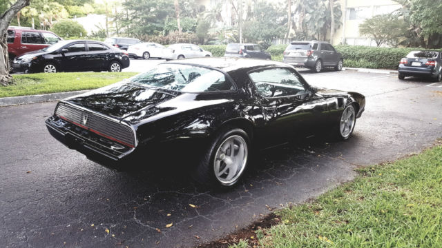 pro touring resto mod trans am