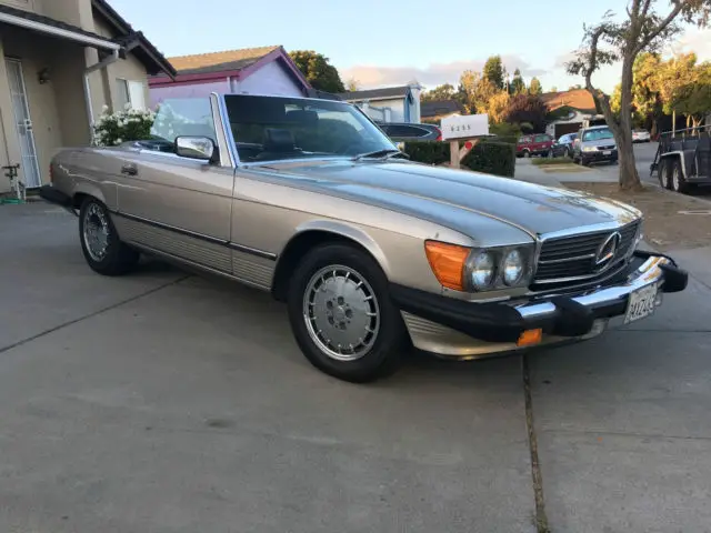 1987 mercedes-benz 560sl roadster 111k miles driver hd video no reserve