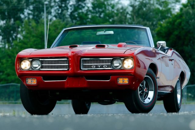 fully restored 1969 pontiac gto convertible