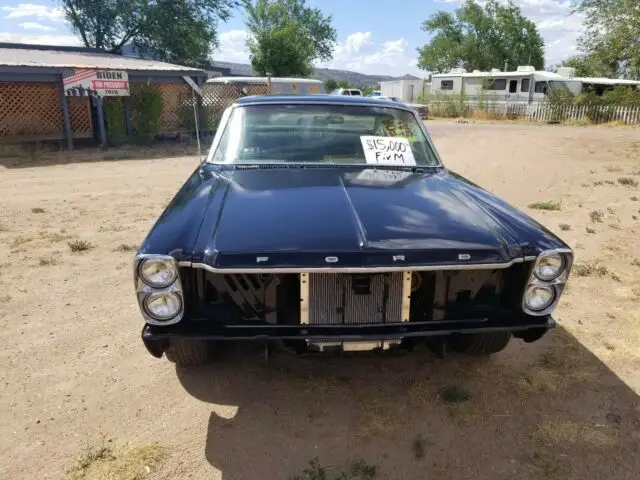 1966 ford galaxy 500 hardtop sportscar black rwd automatic chrome