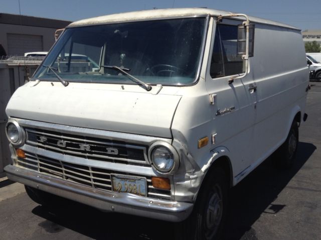 1972 ford econoline van salvage