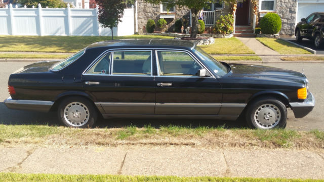 1991 mercedes benz 560sel. "no reserve" auction