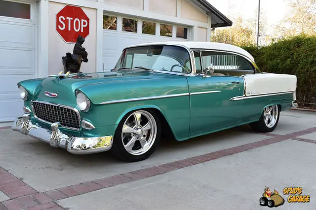 1955 chevy belair hardtop ls-1 magnuson supercharged newman corvette chassis
