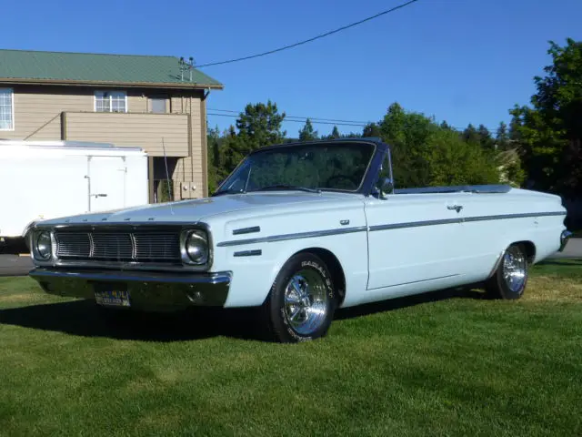 1966 dodge dart convertible 273v8, automatic, power convt. top, dry oregon car