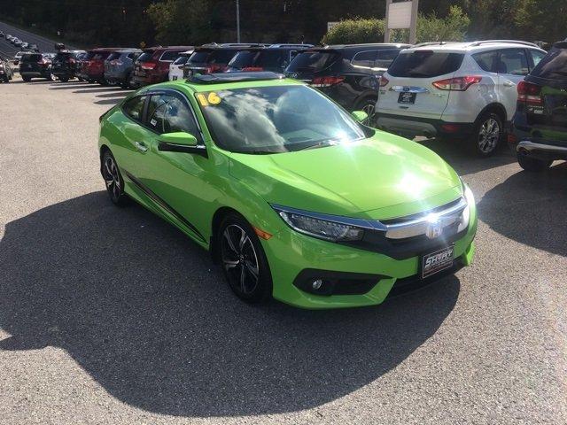 used 2016 honda civic touring coupe hazard, ky 41701 for sale in browns fork, kentucky