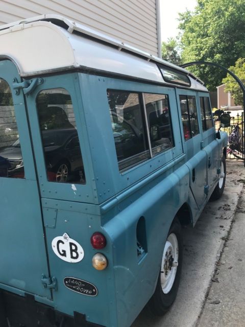 1979 land rover series iii 109 defender with safari top