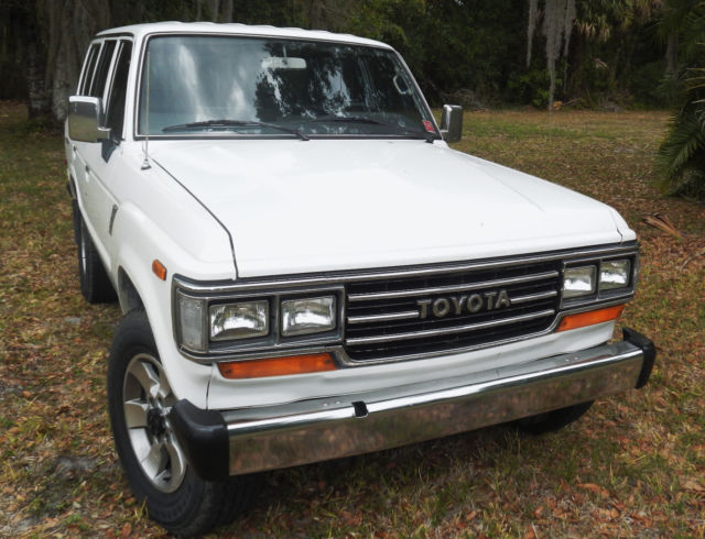 1989 toyota fj 62 land cruiser - no reserve - rust free - 4x4