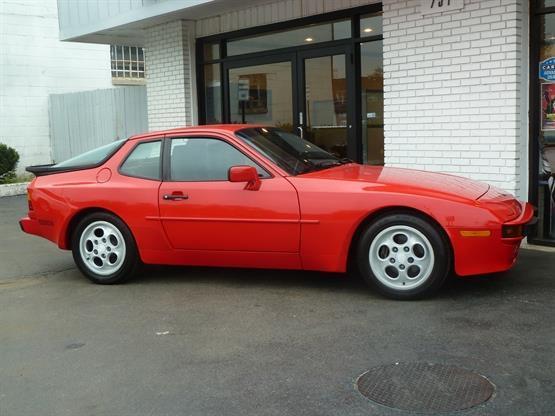 1989 porsche 944 base 2dr hatchback red luxury car outlet 630-424-8800
