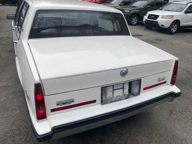 1985 cadillac deville sedan white fwd automatic