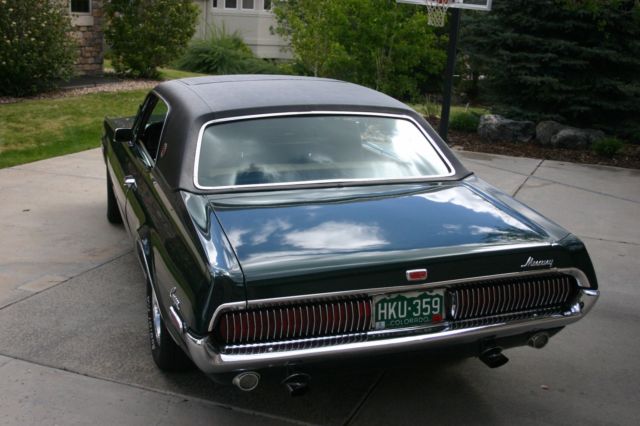 1968 cougar xr-7 390 big block w/factory sunroof 1 of only 265 ever built