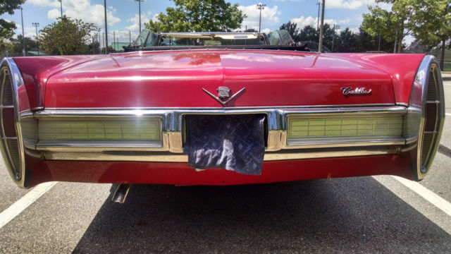 1967 cadillac deville convertible 429 automatic very solid car good driver