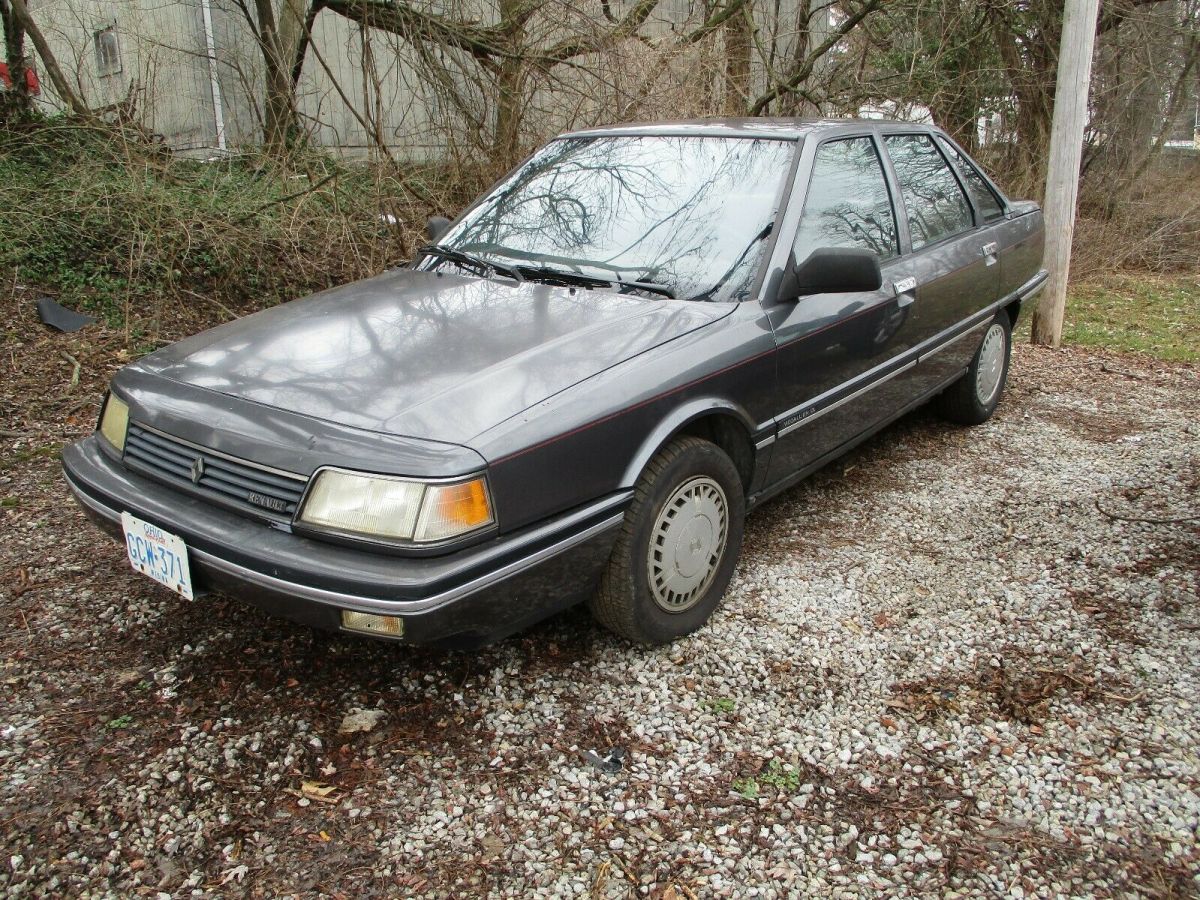1988 renault medallion 60k original miles **barn find no reseve**