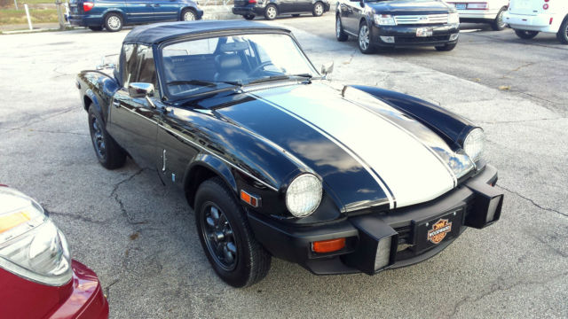 1979 triumph spitfire convertible - complete nut and bolt restoration
