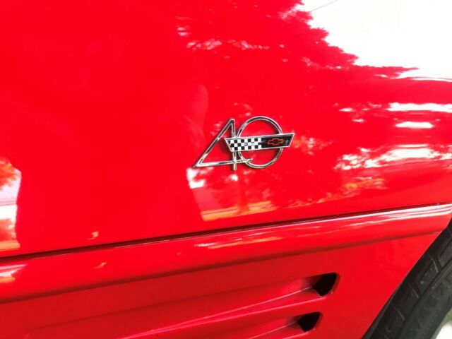 1993 corvette 38,000 low miles lt1 6 speed torch red very nice!