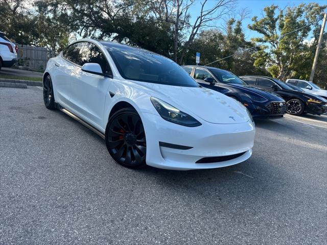 2021 tesla model 3 performance
