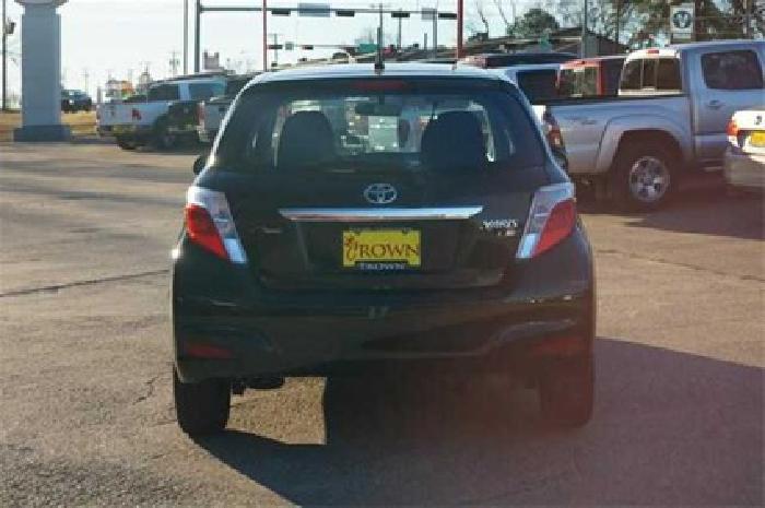 2014 toyota yaris black, 38k miles in tyler, tx