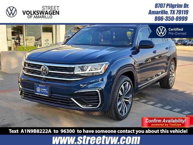 2022 volkswagen atlas cross sport 3.6 v6 sel premium r-line