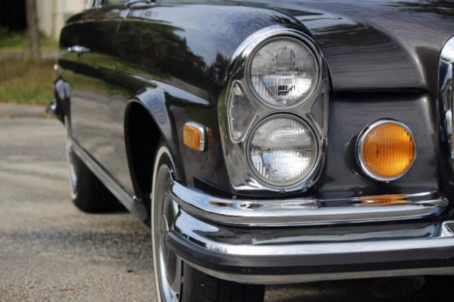 1970 mercedes benz 280se 3.5 0 miles dark bronze metallic coupe v8
