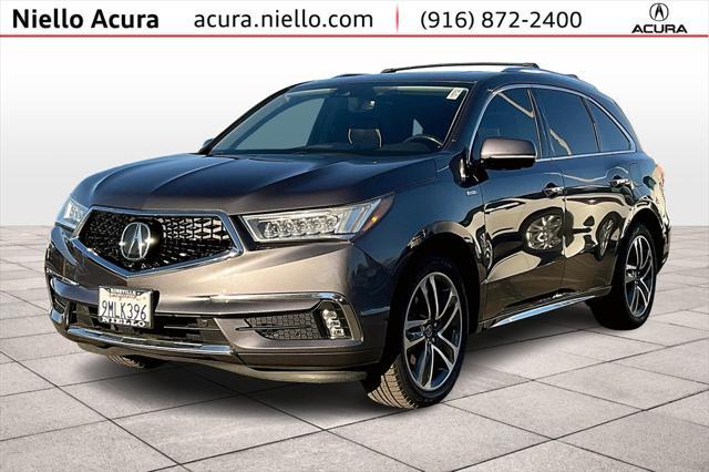 2017 acura mdx sport hybrid w/advance package