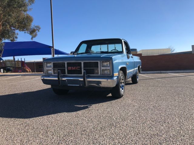 super clean arizona 1987 gmc sierra classic c10 factory fuel injected a/c truck