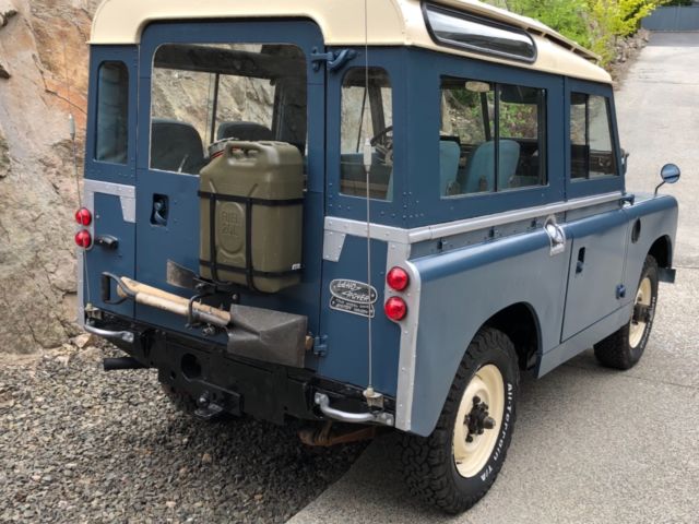 1964 land rover 88 series iia 2a safari roof