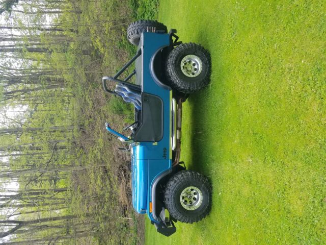 1986 jeep cj 7 chevy 327