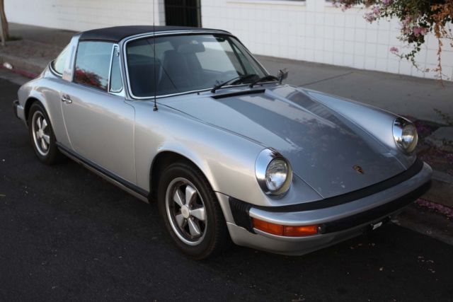 '74 911 targa beautiful driver window sticker and over 25 years of records