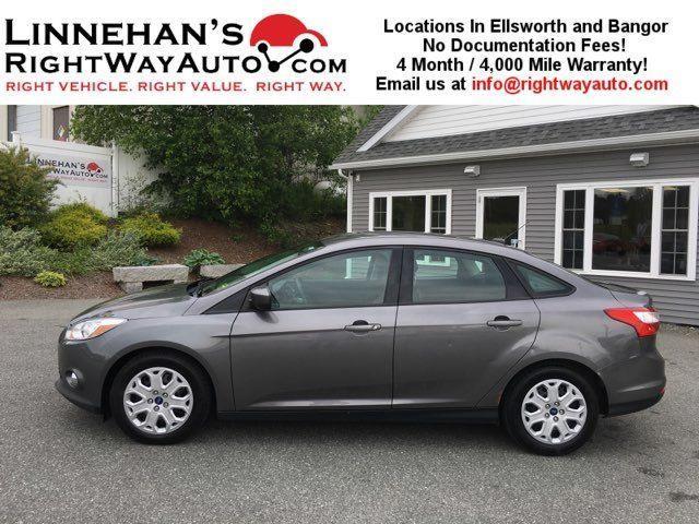2012 ford focus se se 4dr sedan for sale in ellsworth, maine