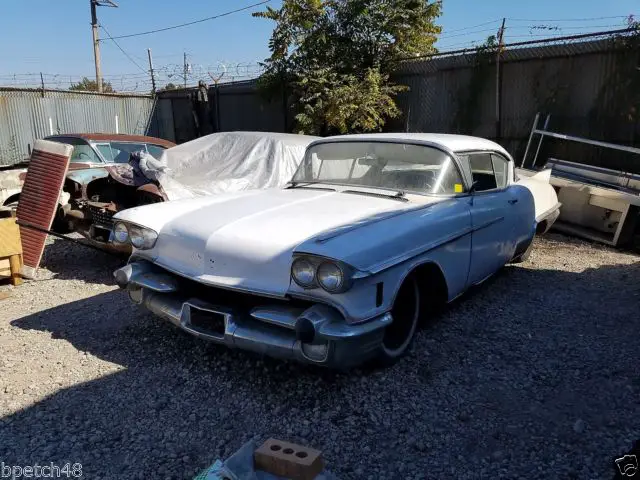 cadillac: eldorado seville with 1958 seville parts car 2 cars !!!!