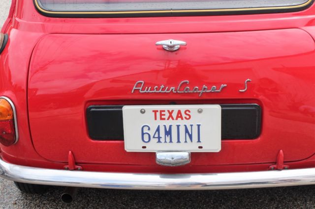 1964 austin mini cooper s