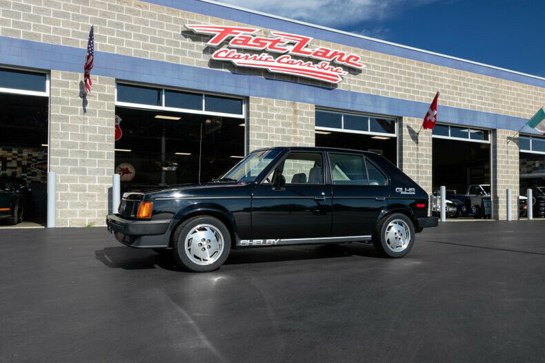 1986 shelby omni glh-s 6,450 original miles 2 owners since new documented