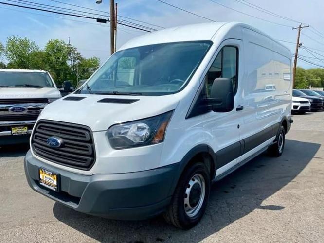 2018 ford transit 350 van medium roof w/sliding side door w/lwb van 3d in levittown, pennsylvania