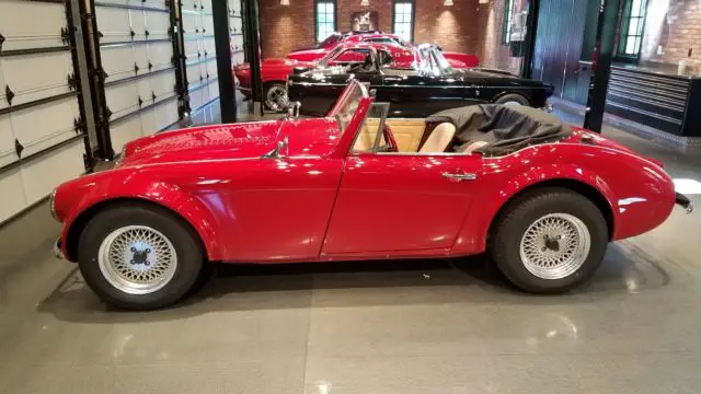 1987 austin-healey 3000 replica.- v8, 4-speed, ac, p/s, pb