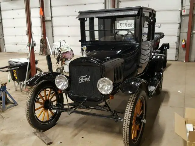 1924 ford model t doctor’s coupe 0 black coupe 4 cyl manual