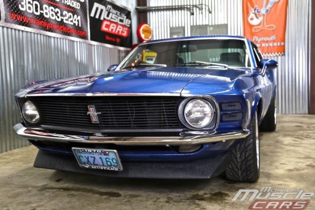 1970 ford mustang fastback 408 stroker resto-mod