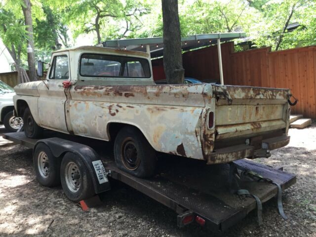 1965 chevrolet c20 pickup long bed - big back window - 283 v-8
