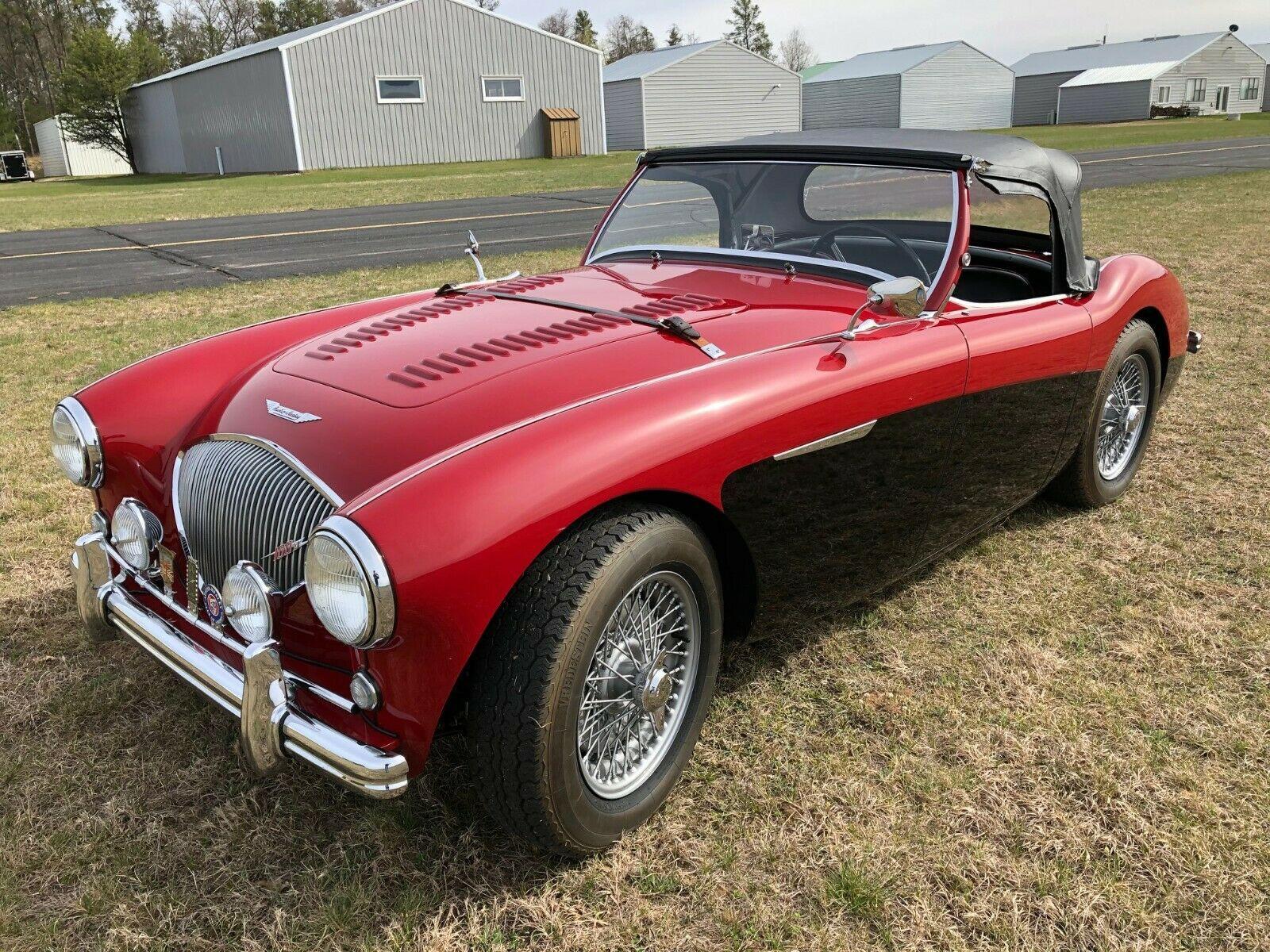 1956 austin healey 100 bn2 with 100m lemans race kit