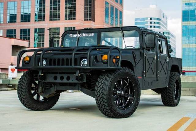 1993 hummer h1 9187 miles black suv v8 6.2l automatic