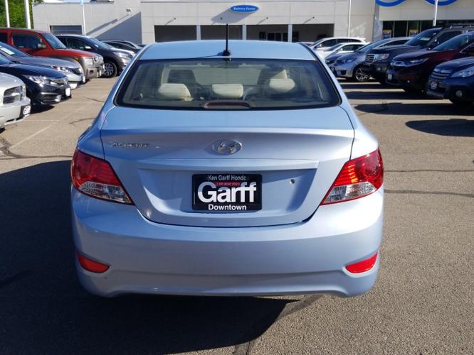 used 2012 hyundai accent gls sedan salt lake city, ut 84111 for sale in salt lake city, utah