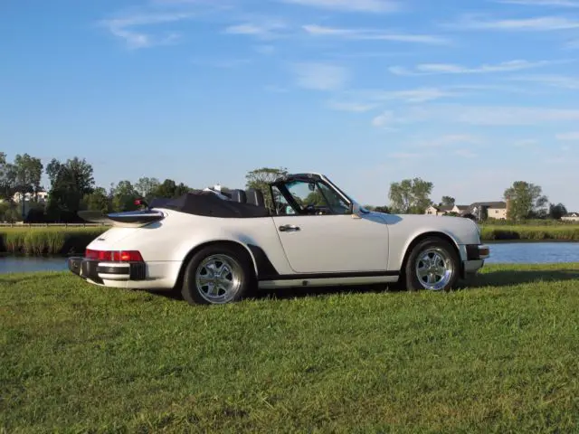 1987 porsche 911 carrera cabriolet g50