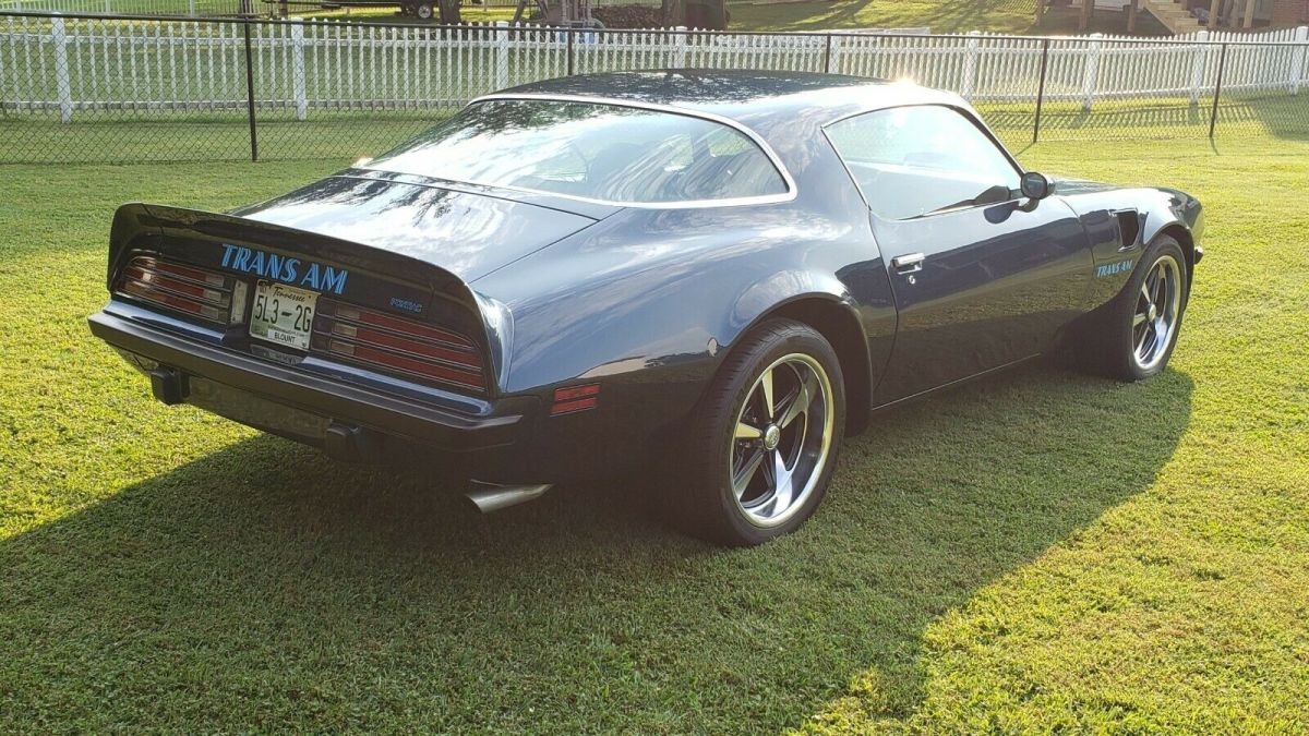 1975 pontiac trans am 400/4speed low miles