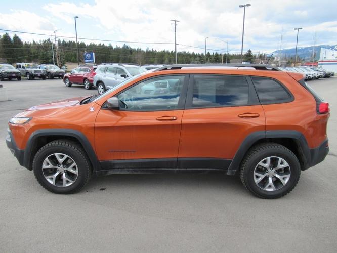 used 2015 jeep cherokee 4wd trailhawk whitefish, mt 59937 for sale in whitefish, montana