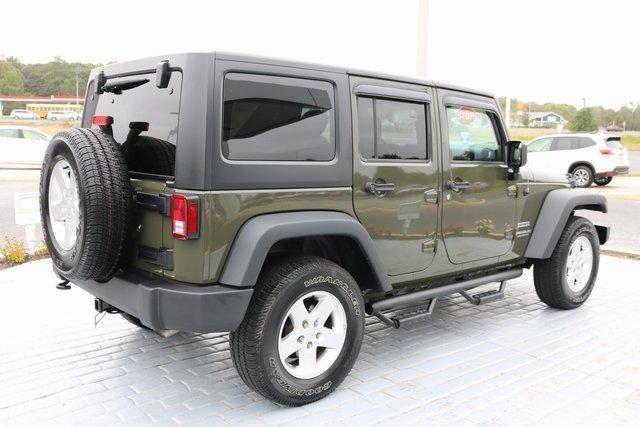 used 2016 jeep wrangler 4wd unlimited sport delmar, md 21875 for sale in delmar, maryland