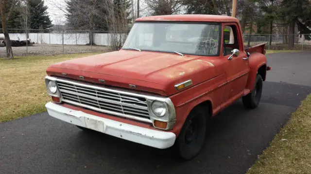 1969 f100 flareside pickup