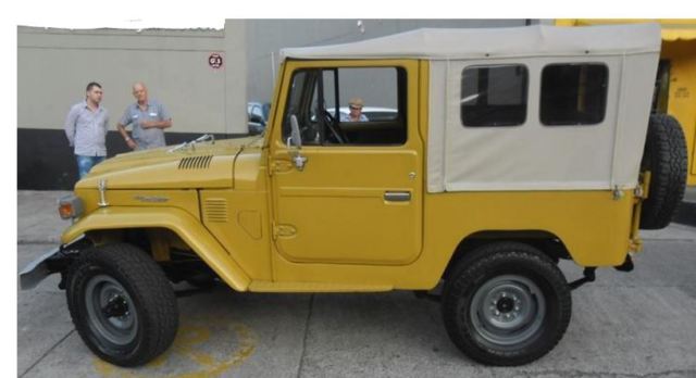 1982 toyota fj40 immaculate - frame off restoration - suntan yellow