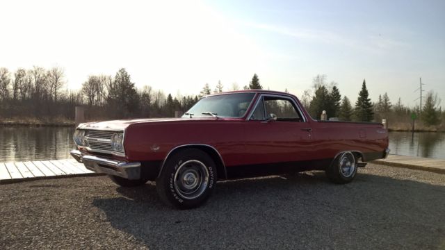 1965 chevrolet el camino custom 327 - 300hp no reserve!!