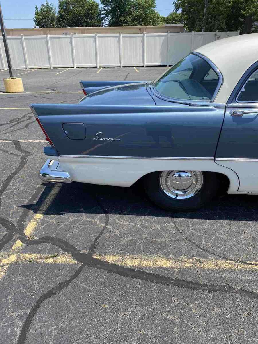 1956 plymouth savoy sedan grey 4wd automatic